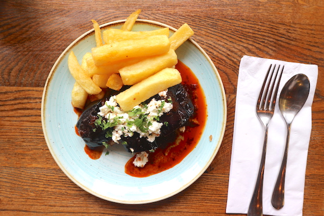 Tasty veggie option. Best cheap eats in London. Andina restaurant.