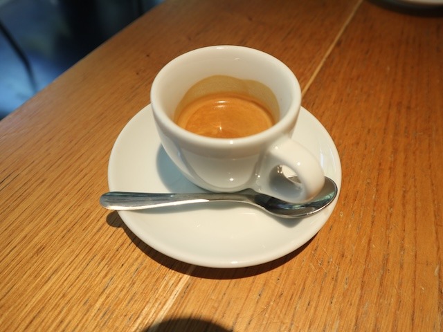 Espresso at Mercato Centrale Milano